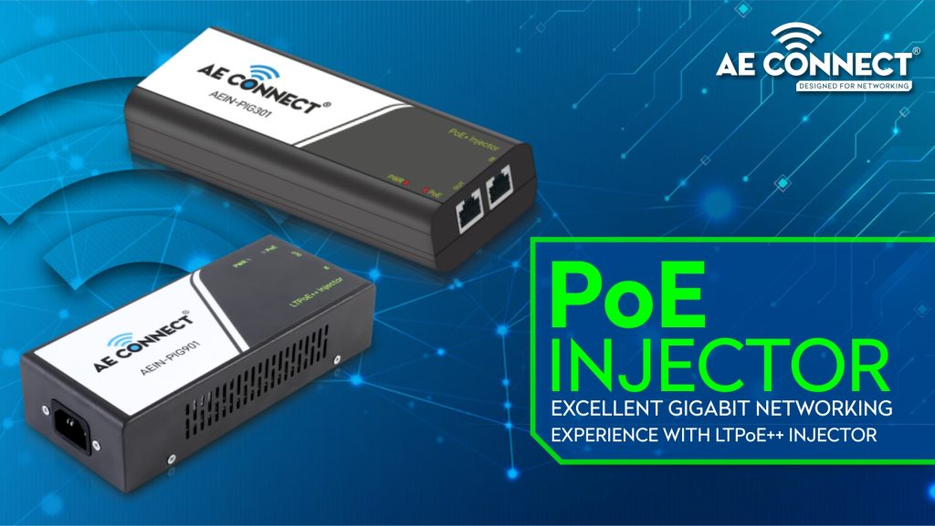 PoE Injector: Excellent Gigabit Networking Experience.