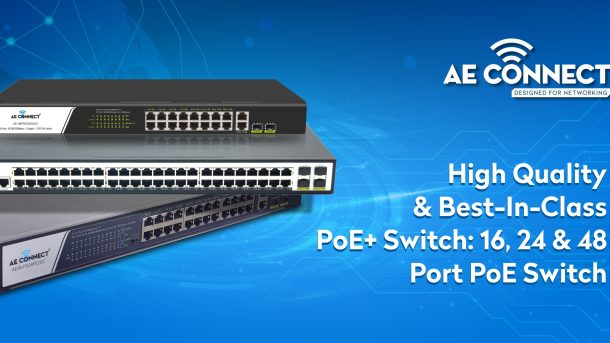 16, 24 and 48 Port PoE Switch