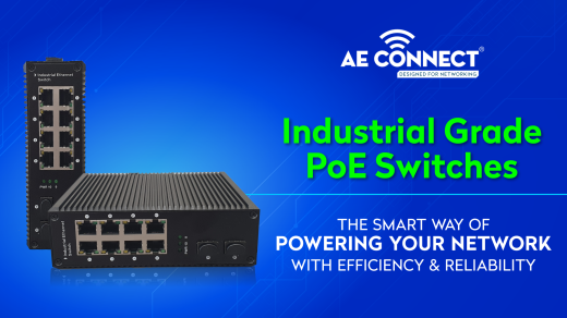 Industrial Grade PoE Switches- AE Connect