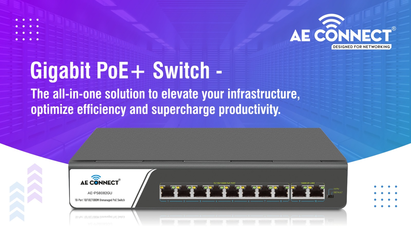 Gigabit PoE+ Switch AE Connect